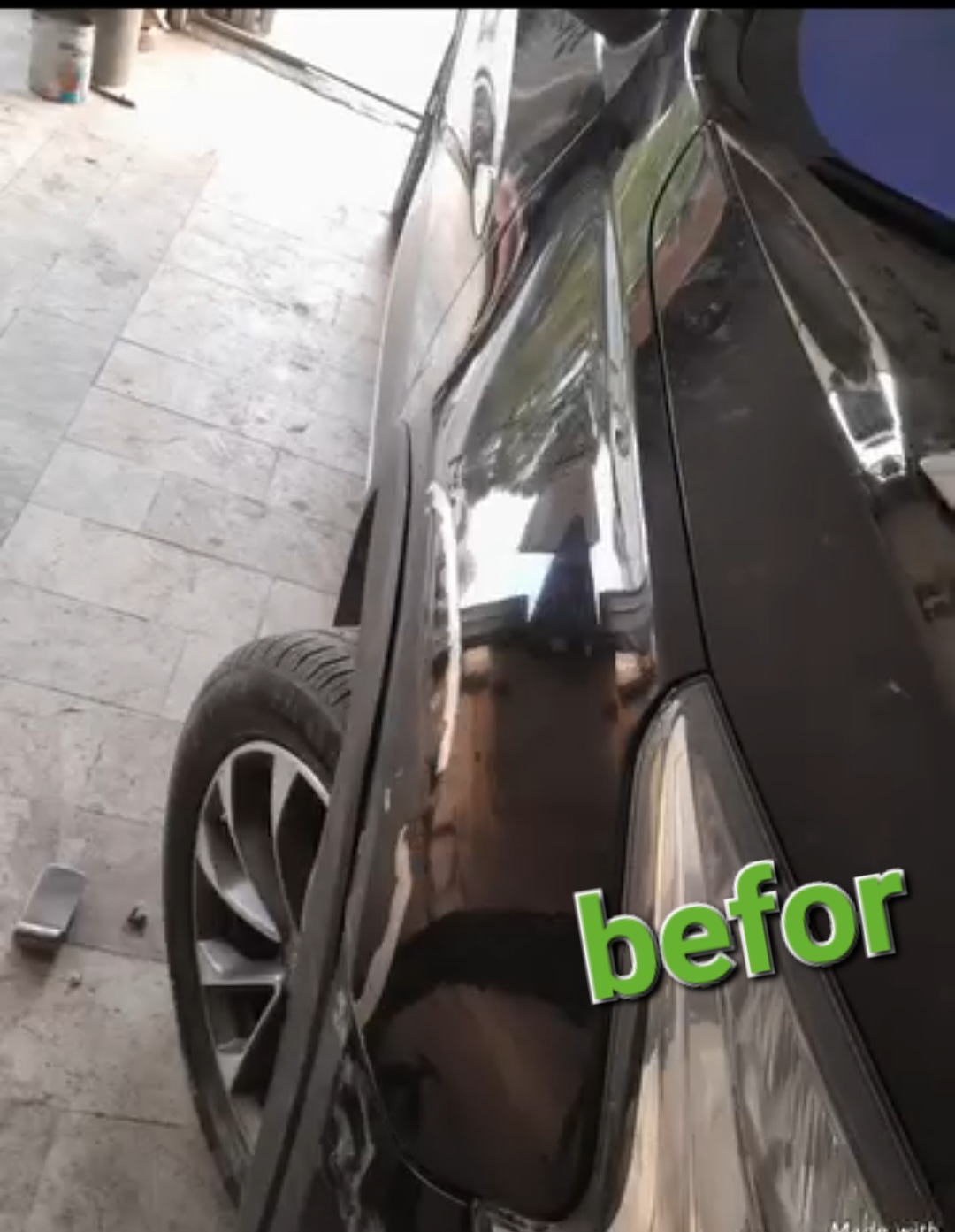 نمونه کار قبل و بعد صافکاری